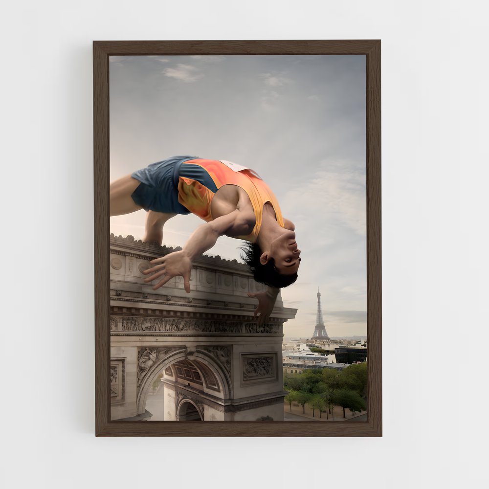 Poster Équilibre Envolé – affiche Athlétisme (vue 5)